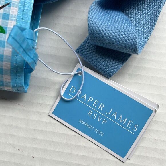 Draper James Market tote in Blue Floral - Picture 5 of 9